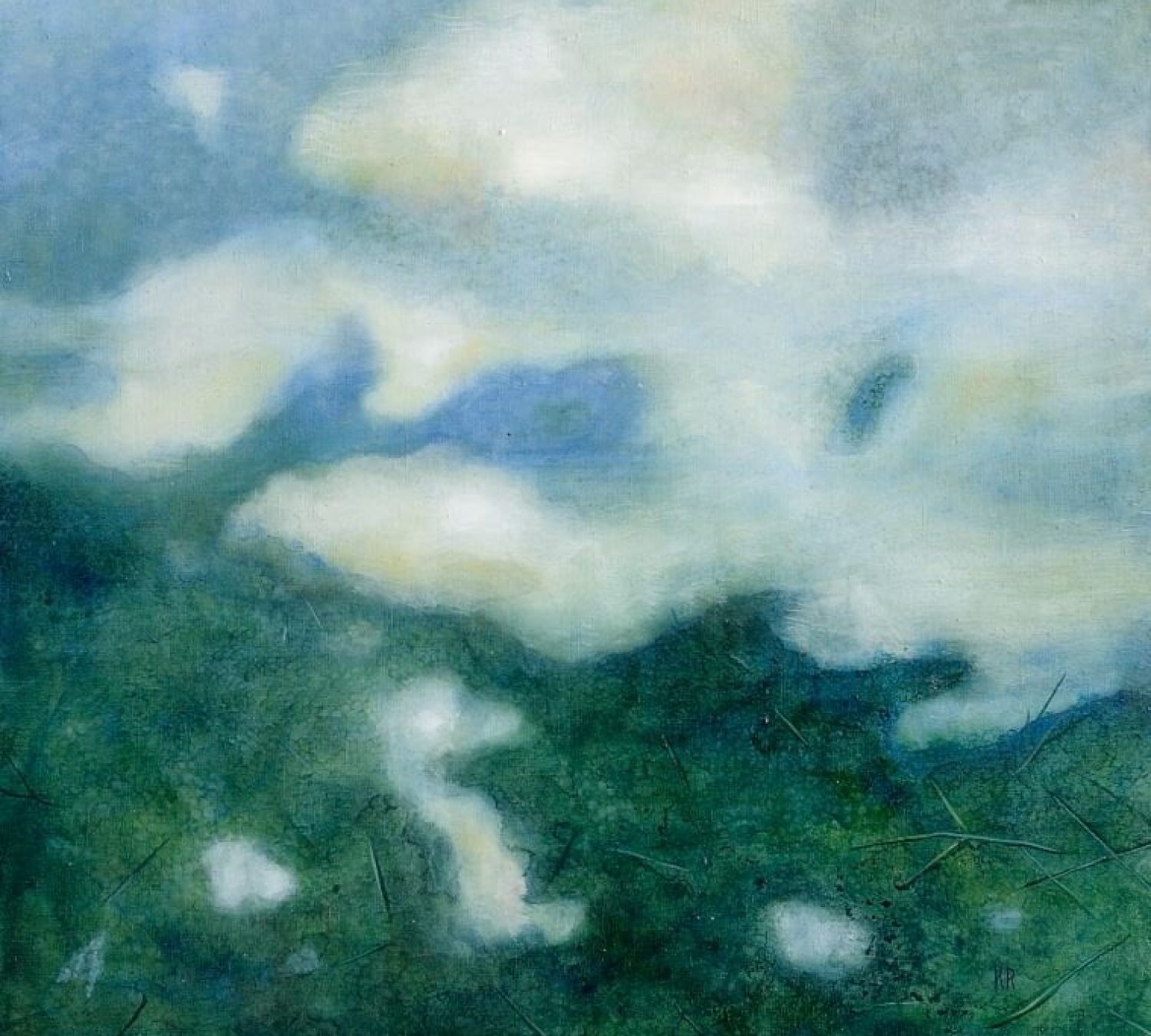 painting of sky